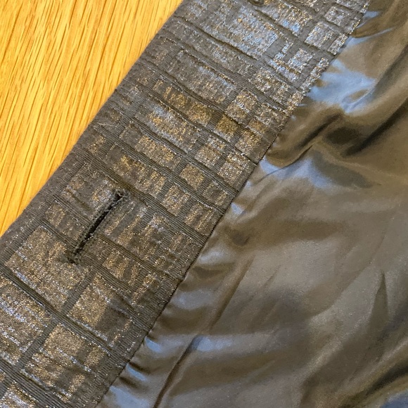 Vertigo Paris Womens Black Long Blazer or. Coat w Belt / Size Small - Picture 16 of 16